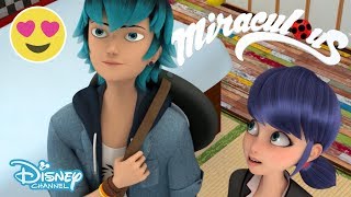 Miraculous Ladybug | Marinette Meet Luka ?- Season 2 Sneak Peek | Official Disney Channel UK