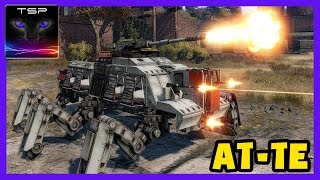 Crossout #73 - MASSIVE AT-TE Walker from Star Wars - Build and Gameplay