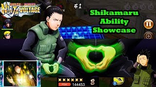Shikamaru Nara (Old Kit) Ability Showcase | Naruto x Boruto Ninja Voltage