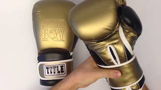 Обзор боксерских перчаток TITLE GOLDEN BOY TRAINING GLOVES