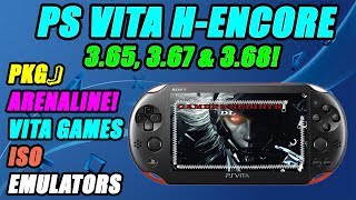 Hencore PS VITA 3.65, 3.67 & 3.68! Install Vita Games, ISO, Emulators, Adrenaline, PKGJ, NonPdrm!