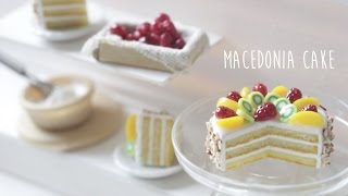 Macedonia Layer Cake - Polymer Clay Tutorial
