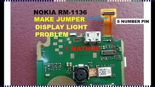 Microsoft Nokia 222 RM-1136 Dual SIM .Display Light Solution