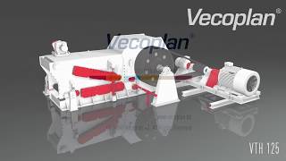 Рубительные машины VECOPLAN (Германия) // ИЗМЕЛЬЧЕНИЕ ДРЕВЕСИНЫ // Принцип работы