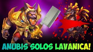 INSANE Anubis Kill VS Lavanica Worth Watching Castle Clash