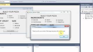 VISUAL BASIC VIDEO 8 CONTROLS CHECKBOXES RADIO BUTTONS GROUPBOXES WITH CODE