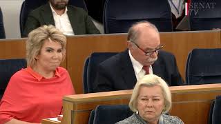 Posiedzenie Senatu  - 15.01.2020. Debata o ustawie dyscyplinującej sędziów