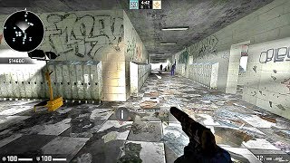 CS:GO - Zombie Survival Mod gameplay on School map - Infection Club