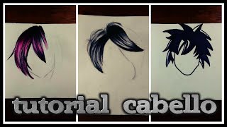 Como pintar cabello con colores de madera y grafito