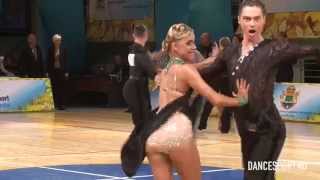 Nikita Lysenkov - Irina Vasilevskaya, RUS, 1/2 Samba