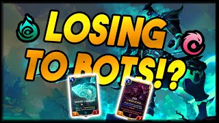 Losing to a bot!? New Runeterra gameplay (Hecarim Shark Chariot) | Runterra Strategy