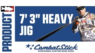 Brett Hite Talks About the Evergreen Combat Stick 7' 3" Heavy Jig Casting Rod