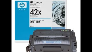 Refill cartridge 38A (42A) - HP4250 (4350)