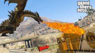 DRAGON MELTS TRAIN - GTA 5 Mods