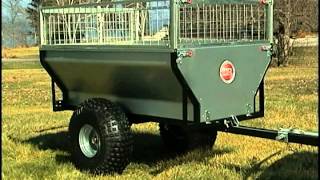 Versa Trailer Half Ton Utility Trailer for ATVs, UTVs, and Lawn Tractors