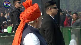 President Ramnath Kovind Reached Rajpath with Chief Guest Brazilian President Jair Bolsonaro