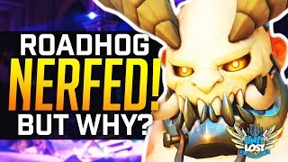 Overwatch News - Roadhog NERFED? - Damage NERF! But Why?!
