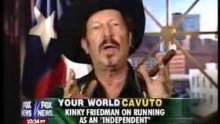 Kinky on Cavuto