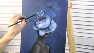 мастер-класс по картине Amy Judd, картина маслом