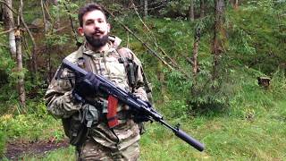 ДТК закрытого типа от Гексагон на Вепрь 136 - 7,62х39 и Сайга 9х19.