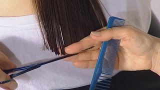 Классическая стрижка КАСКАД «слоистая» на длинные волосы