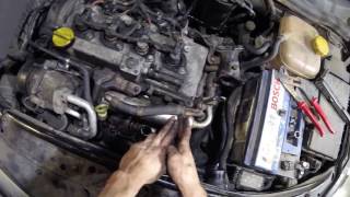 How to remove Turbo EGR DPF (Diesel Cat) removal 1.7 CDTI Vauxhall Astra Corsa Meriva Z17DTH Z17DTL
