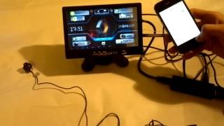 Android carpc с резистивным тачскрином
