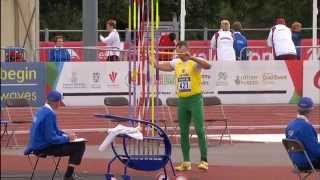 Men's javelin F44 | 2014 IPC Athletics European Championships Swansea