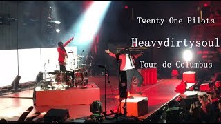 [HD] twenty one pilots - Heavydirtysoul - Last Show [CLOSE UP]