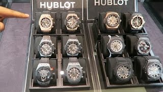 $50,000 Hublot Watch Shopping