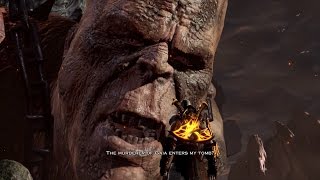 [PS4] God of War 3: Remaster - Cronos Boss Battle | Walkthrough (60FPS 1080p)