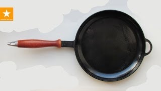 Как очистить чугунную сковороду. Как ухаживать за чугунной сковородой