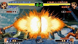 Ralf Armor vs Ralf Armor KOF 2000