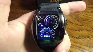 Управляй временем сам! Наручные led часы Форсаж они же  часы Спидометр Maxi Speed