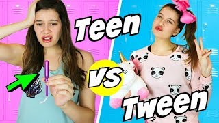 Tween vs Teen! | Middle School vs High School!