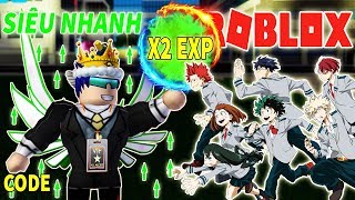 Roblox - CÙNG VỚI GAMEPASS X2 KINH NGHIỆM CẦY FULL LEVEL KHÔNG KHÓ - (180K CODE ) Boku No Roblox