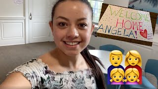 CONOZCO A MI HOST FAMILY EN PERSONA- GelaVlogs