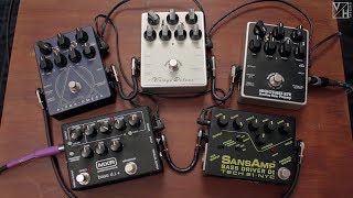 Bass Pedals Shootout – Darkglass, Tech 21 & MXR