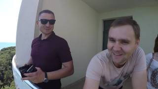 Видео обзор апартаментов в Ялте. Приморский парк. Жк" У Чёрного Моря"
