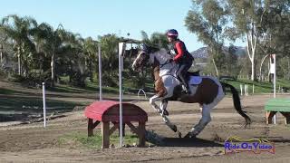 066XC Karen Bristing on Moonlites Ranger SR Training Cross Country Galway Downs Feb. 2020