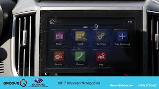 How to use the new 2017 Subaru Impreza Navigation System