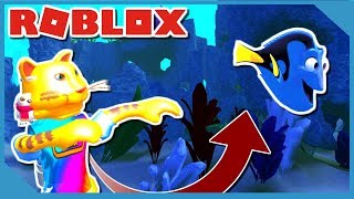 BECOMING A FISH IN ROBLOX FISH SIMULATOR