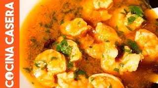 Gambas al Ajillo o Camarones a la Diabla
