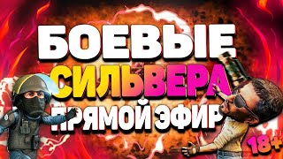 СТРИМ ПО КС:ГО (CS:GO) + КОНКУРС! ДОБИВАЕ 1к САБОВ! БОЕВЫЕ СИЛЬВЕРА! Напарники+ММ! Играю с девушкой!