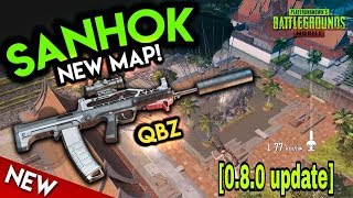 [0.8.0] PUBG Mobile update || New map [Sanhok] is here!! || Solo 15 kills with QBZ- [ NEW-AR]
