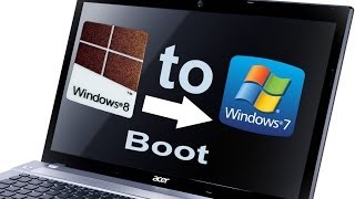 Windows 7 installation on a windows 8 Laptop Fix (No Bootoble Device)