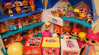 #КУКЛЫ ЛОЛ Моя КОЛЛЕКЦИЯ ОРИГИНАЛ И ПОДДЕЛКИ! LOL SURPRISE MY COLLECTION Originals and FAKE