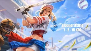 Arena of Valor | Slugger Astrid Knocks it out of the Park | Updated New Astrid Build