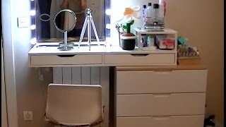 Mi tocador de maquillaje: colección y organización - Makeup Collection & Vanity Tour