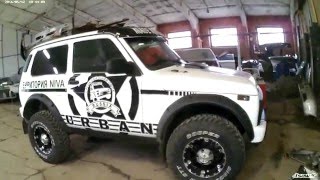 3D NIVA URBAN лифт передней подвески НИВА УРБАН тюнинг расширители LAPTER колеса STT 31x10.5x15